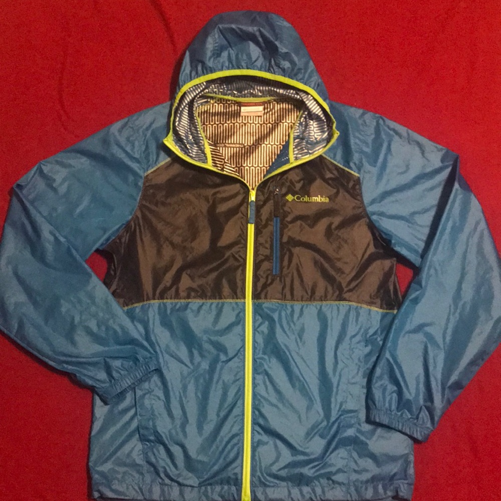 Columbia thermal coil rain jacket